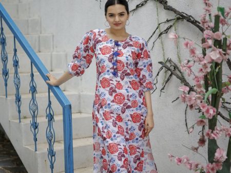 Aayaa Pure Muslin printed Multi Co-Ord Set - Multi Color Online Sale