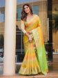 Sonakshi Women s Green Banarasi Handloom Silk Zari Woven Traditional Saree with Blouse Online Hot Sale