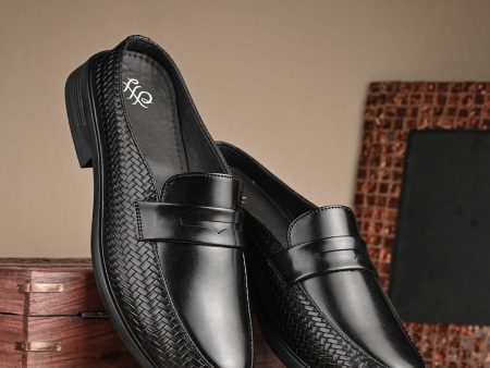 House of Pataudi Men Round Toe Formal Slip On Shoes Fashion