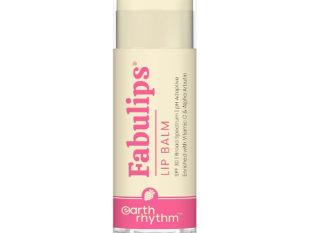 Earth Rhythm Fabulips Lip Balm SPF 30 Broad Spectrum PH Adaptive With Vit C & Kojic Acid Online Sale