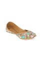 House of Pataudi Women Embellished Mojaris Flats Cheap