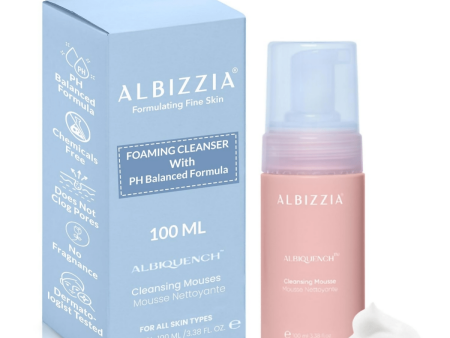 Albizzia Cleansing Mousse Lightweight Gentle Face Cleanser on Sale