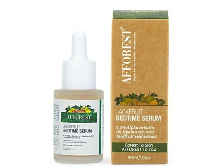 Afforest Jackfruit Bedtime Serum with 0.3% Alpha Arbutin, 1% Hyaluronic acid, Jackfruit seed extracts Sale