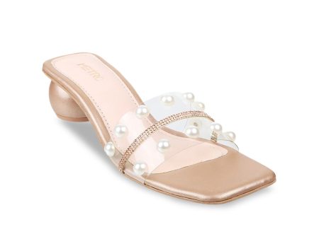 Metro Embellished Block Mules For Cheap