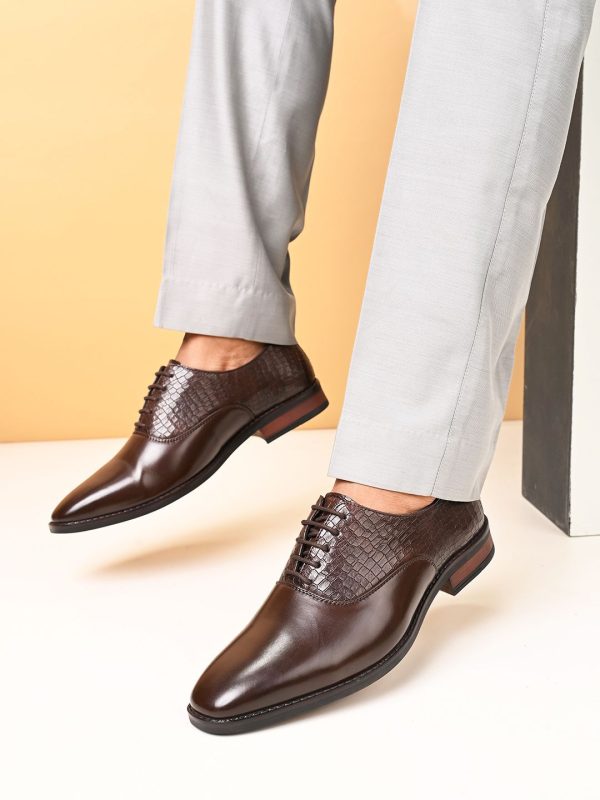 House of Pataudi Men Lace Up Formal Derbys Online Sale