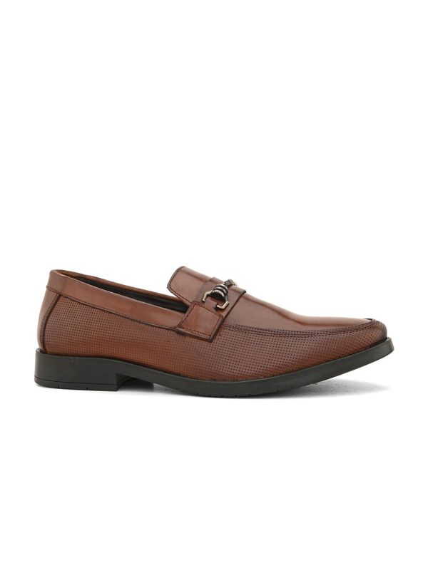 House of Pataudi Men Leather Formal Loafers Fashion